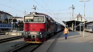 Eisenbahnsommer in Tschechien 007 - Zugverkehr in Pilsen HBf am 27. und 28.08.2024