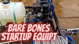 Pressure Washing Equipment for Start ups - Small Business - Side Hustle