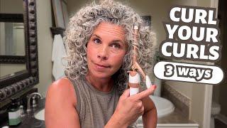 3 Curling Iron Tricks to Fix Naturally Curly *Frizzy* Hair