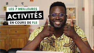 FLE : 7 activités ludiques (jeux et conversation)