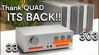 HIFI LEGEND is BACK and SMASHES IT in STYLE QUAD 33 & 303 Amplifier