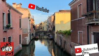 Travel Adventures with That Dad Guy Part 2 - Venice Italy Part 2