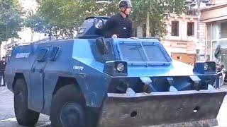 VBRG armored vehicles were brought out by the French gendarmerie, review