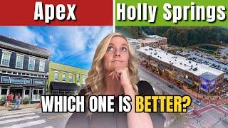 Where Should I Live When Moving To Raleigh, NC  Apex vs Holly Springs - Moving to Raleigh, NC