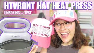 HTVRONT HAT HEAT PRESS | UNBOXING + HAT TEST 