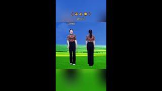 纯音乐《养心曲》正背面#广场舞 #一学就会系列 @抖音小助手#khiêu vũ vuông#nhảy múa#vũ đạo