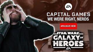 It took 4 YEARS but it FINALLY happened... The SWGoH Prophecy Has Spoken!