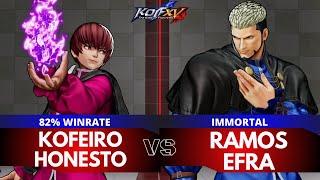 KOFXVCDM HONESTO (O.Rugal/O.Chris/Goenitz) vs RAMON EFRA (Terry/Iori/Goenitz)Ranked Match - 10/24