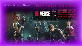 Resident Evil® RE:VERSE Beta Testing Day 1  