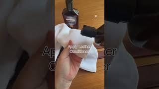Watch our premium cleaner and conditioner in action.