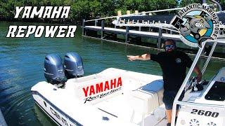 Century 2600 Repowered with Twin 150 Yamaha - Atlantic Marine Store