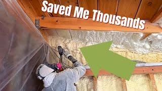 No More DIY Spray Foam! Not As Expensive As You Think! $$$