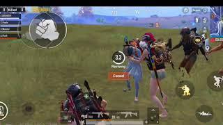 Team Up With NesaManiGaming And They Gifted a Free Chicken Dinner || Lvl 2 Bots ||  [Pubg Mobile ]