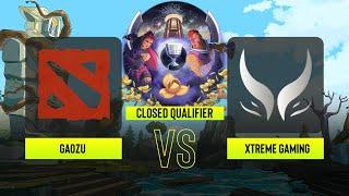 Dota2 - Gaozu vs Xtreme Gaming - ESL One - Bangkok: China Closed Qualifier