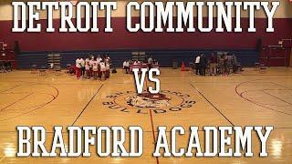 Basketball: Detroit Community Hurricanes vs Southfield Bradford Academy Bulldogs