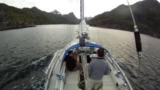 Sailing around the Lofoten Islands