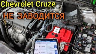 Не заводится автомобиль. Chevrolet Cruze, несколько блоков управления не выходят на связь.