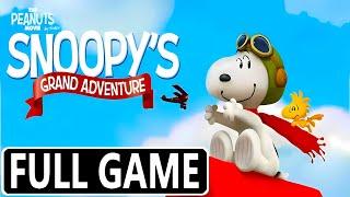 SNOOPY'S GRAND ADVENTURE FULL GAME [XBOX 360] GAMEPLAY WALKTHROUGH - No Commentary