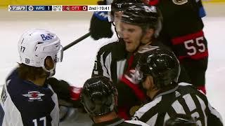 Adam Lowry And Josh Brown Trash Talk