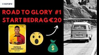 Sorare Road To Glory #1 (Startbedrag €20) #youtube #sorare #simpelnft