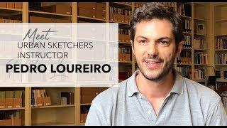 Meet Urban Sketchers Instructor Pedro Loureiro