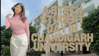 A btech student day in Chandigarh university️