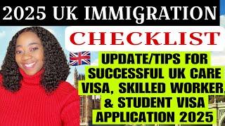 UK Immigration Updates! Tips for Successful Care Worker, Skilled Worker & Student Visa Application