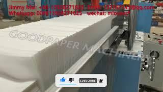 Napkin paper machine| Napkin tissue folding machine double embossing serviette tissue making machine