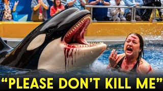 The HORRIFYING Last Minutes Of Emily Cadeaux EATEN ALIVE by Orca!