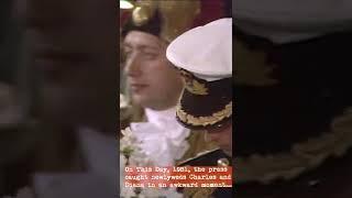 Charles and Diana Wedding: Diana's Awkward Moment (1981)