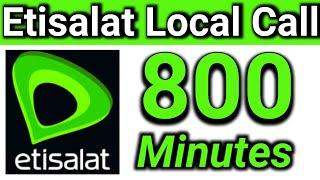 Etisalat Local Call Packges Offers 2023