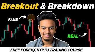 BREAK-OUT Trading Strategy | How to Identify Fake Breakout in Forex/Crypto Trading