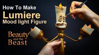 Making Lumiere from Beauty and the Beast(Mood light)_Clay Tutorial