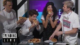 Food Hacks with The Vamps | Trending Live