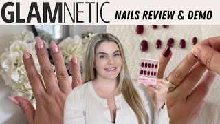 GLAMNETIC Nails Review & Demo! Are these the best press on nails?