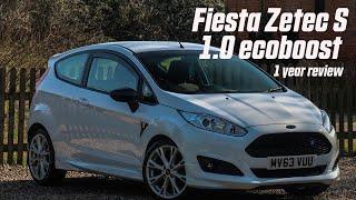 MY FIESTA ZETEC S 1.0 - 1 YEAR REVIEW