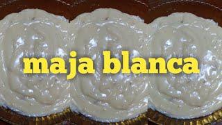 Maja Blanca / How to make creamy maja blanca