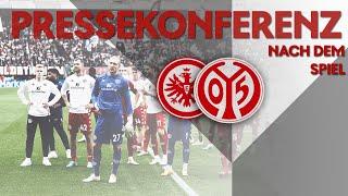 Die Pressekonferenz nach dem Spiel gegen Frankfurt | #SGEM05 | #05ertv | Saison 2022/23