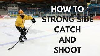 MHH Hockey Tutorials - How To Catch And Shoot On Your Strong Side