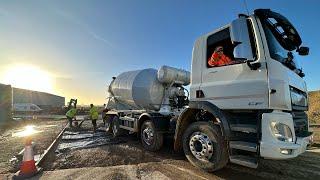 Super strength concrete is here! Can we beat the rain? (machinery dealer open day)