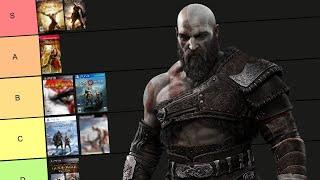 I'm Obsessed with God of War so I Ranked Them ALL | God of War Games Tier List