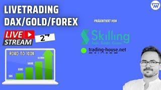 Livetrading 03.03.2025  DAX, GOLD, NASDAQ, Bitcoin Krypto, Aktien