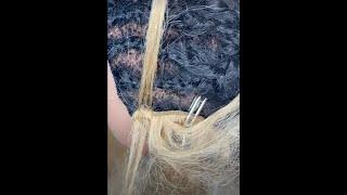 The Hybrid Human Hair Crochet + Sew In Tutorial | **NEW METHOD**