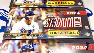 NEW RELEASE!  2024 STADIUM CLUB BASEBALL CARD HOBBY BOXES!