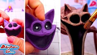 I made all the CATNAP forms out of clay. I made all three Catnap Forms in clay || Draw Me A...