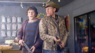 فيلم رعب Zombieland/ينتقل شاب لمدينه اخرى لينجوا الموت ويلتقي بأشخاص يتحدون معا لمواجهة الزومبي‍️