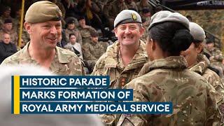 Creation of new Royal Army Medical Service officially marked at Sandhurst