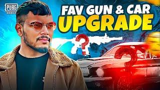 Favorite Guns Upgrade + Favorite Car Upgrade  | PUBG MOBILE |