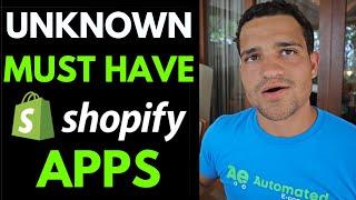 Must Have Shopify Apps You (Probably) DON'T Know Existed for 2020 | Best Shopify Apps Dropshipping