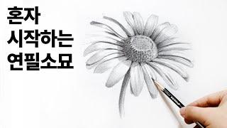 How to draw flowers easily